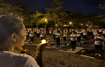 Diwali Program at Puspem Badung with Badung Happy Movement